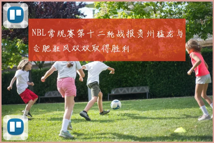 NBL常规赛第十二轮战报贵州猛龙与合肥狂风双双取得胜利
